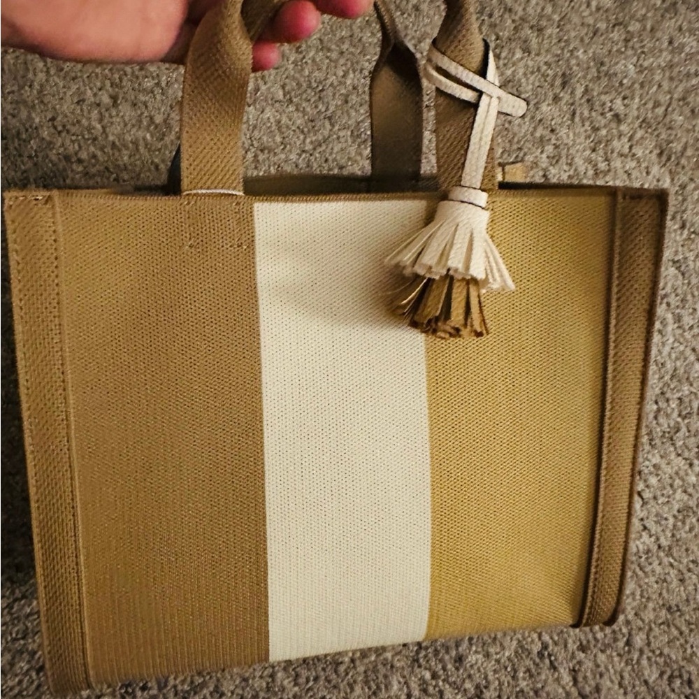 Antonio Melani
Brooklyn Stripe Mini Tote Crossbody Bag